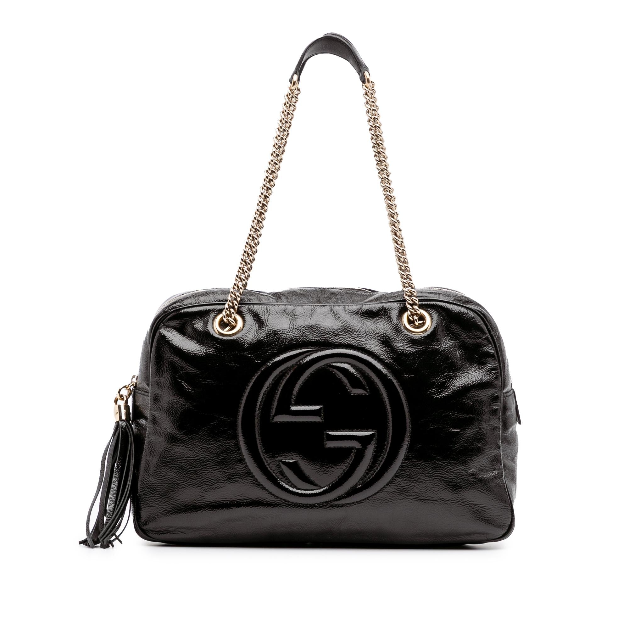 Gucci PatLBt Soho Chain Shoulder Bag