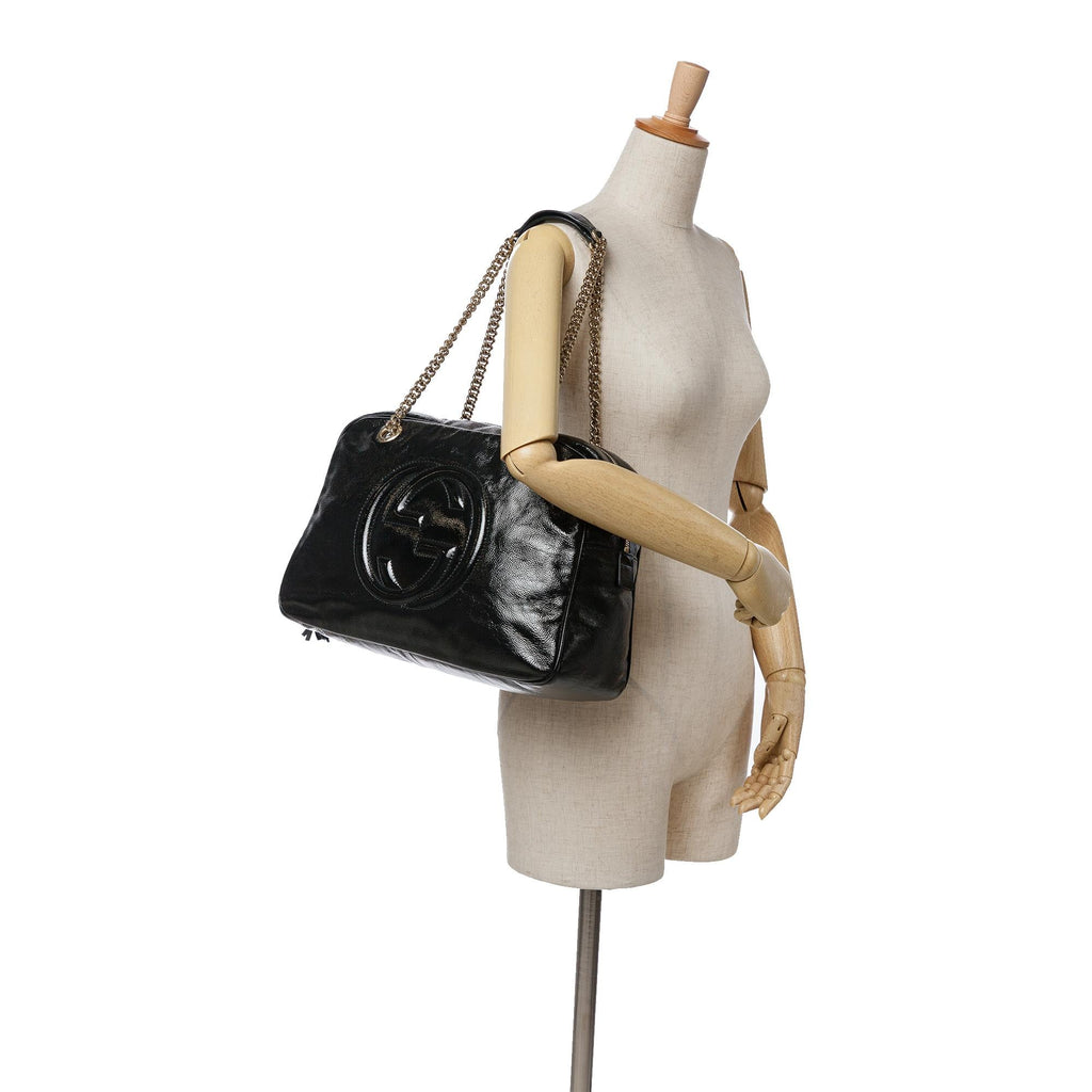 Gucci PatLBt Soho Chain Shoulder Bag