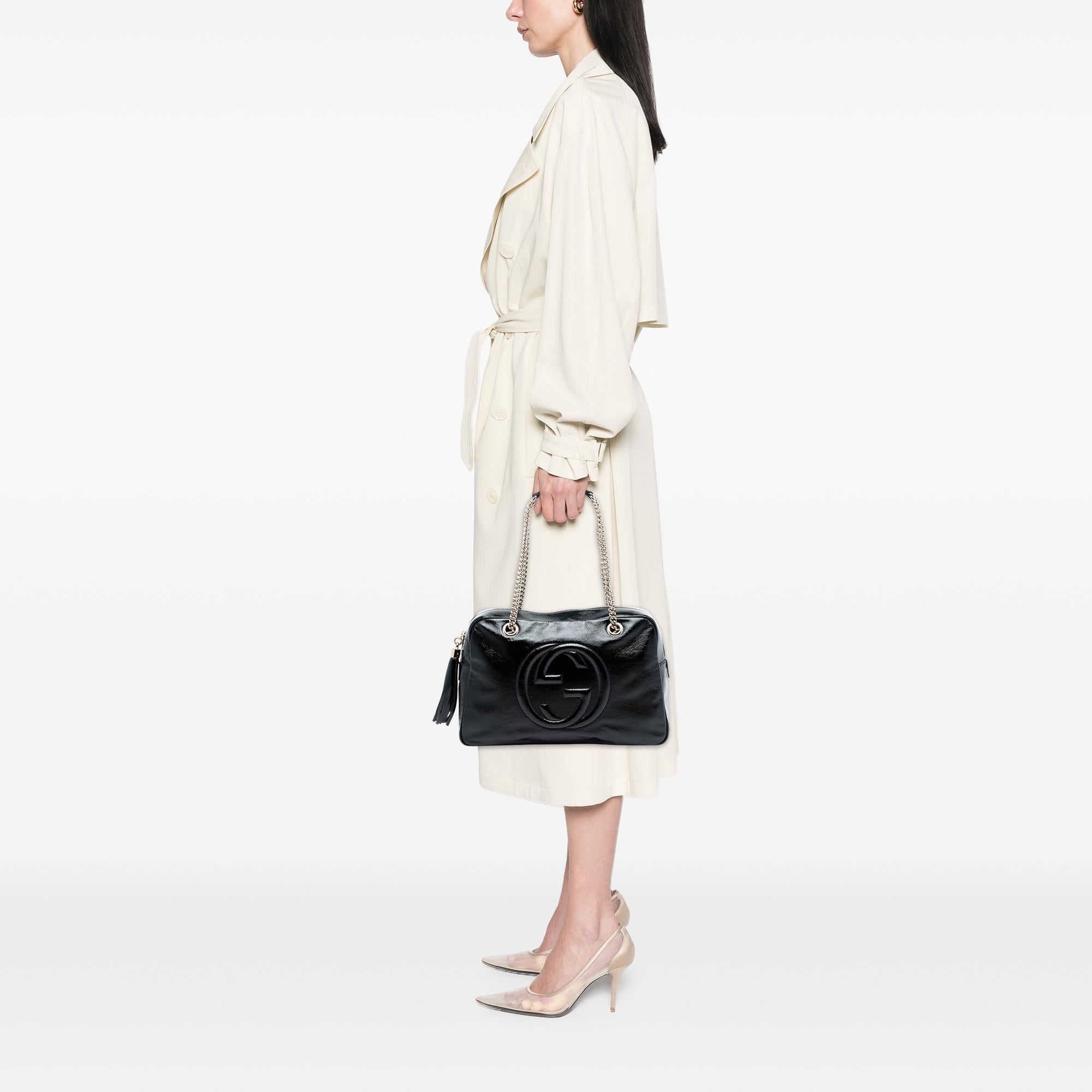Gucci PatLBt Soho Chain Shoulder Bag