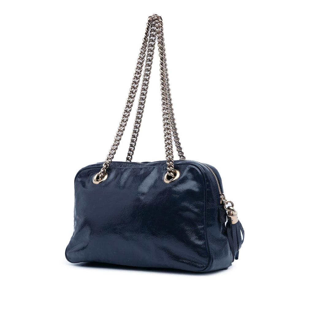 Gucci PatLBt Soho Chain Zip Shoulder Bag