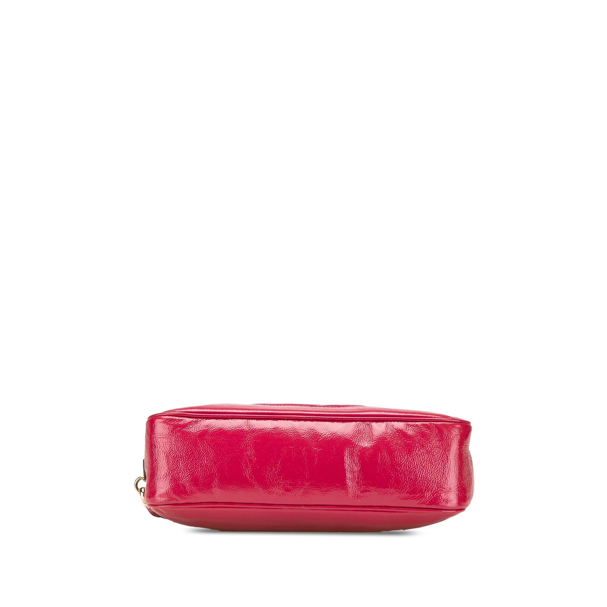 Gucci PatLBt Soho Chain Zip Shoulder Bag