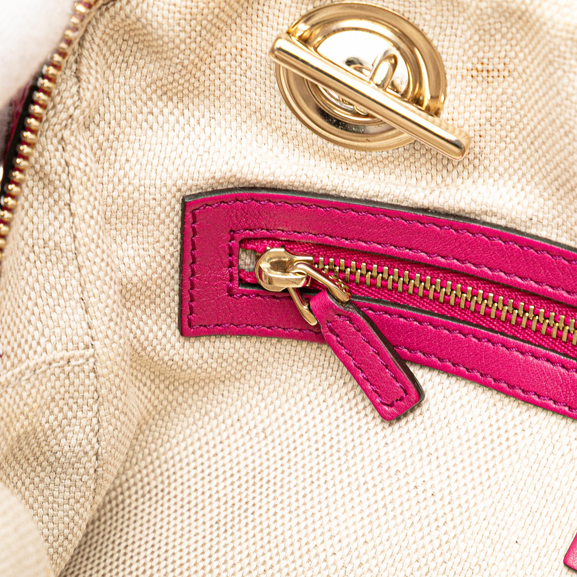 Gucci PatLBt Soho Chain Zip Shoulder Bag