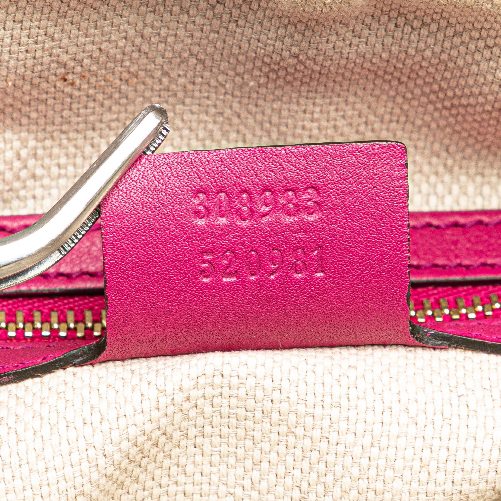 Gucci PatLBt Soho Chain Zip Shoulder Bag
