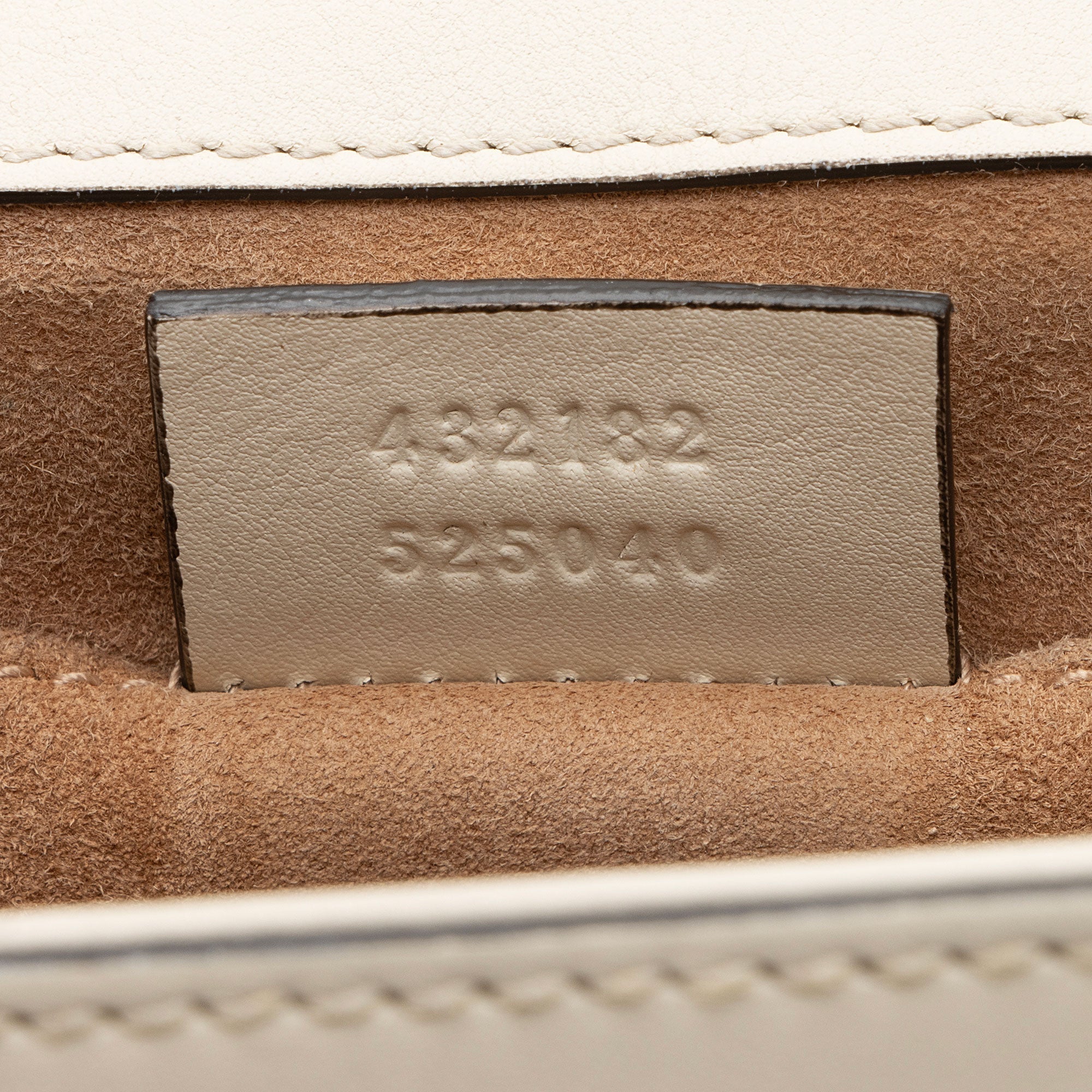 Gucci Pearl Embellished Leather Padlock Small Shoulder Bag (SHF-2JmpQy)