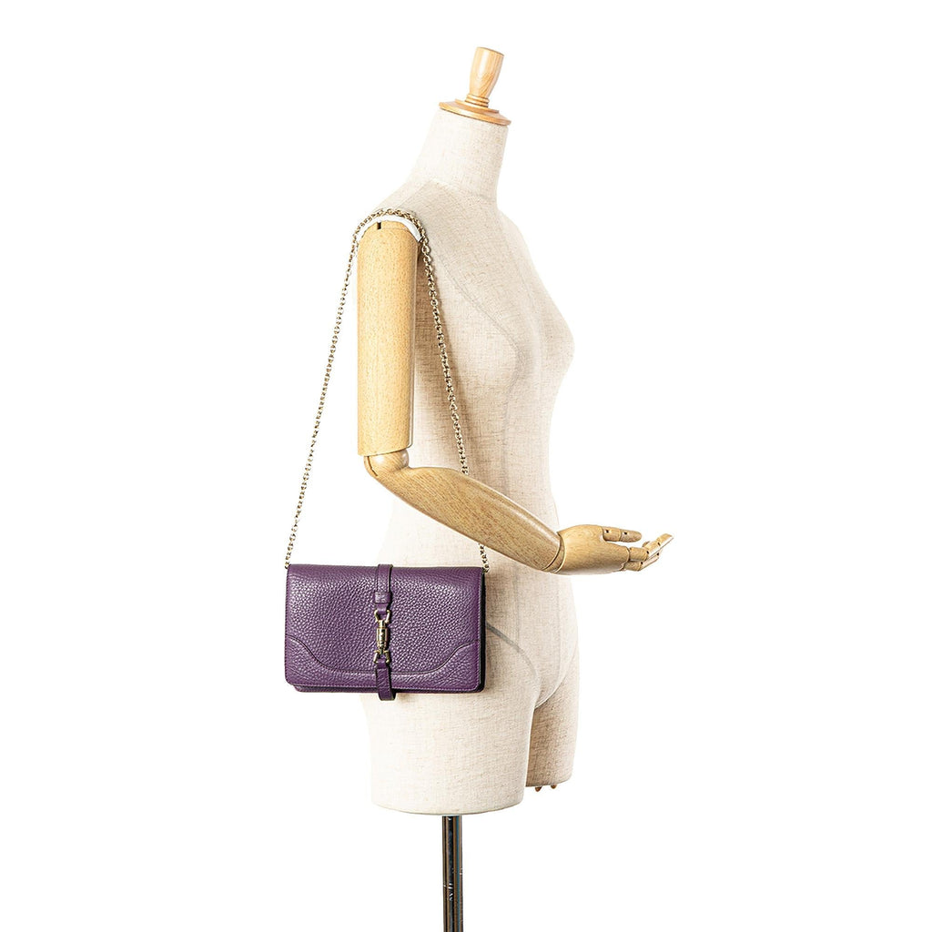 Gucci Pebbled Calfskin Piston Broadway EvLBing Bag