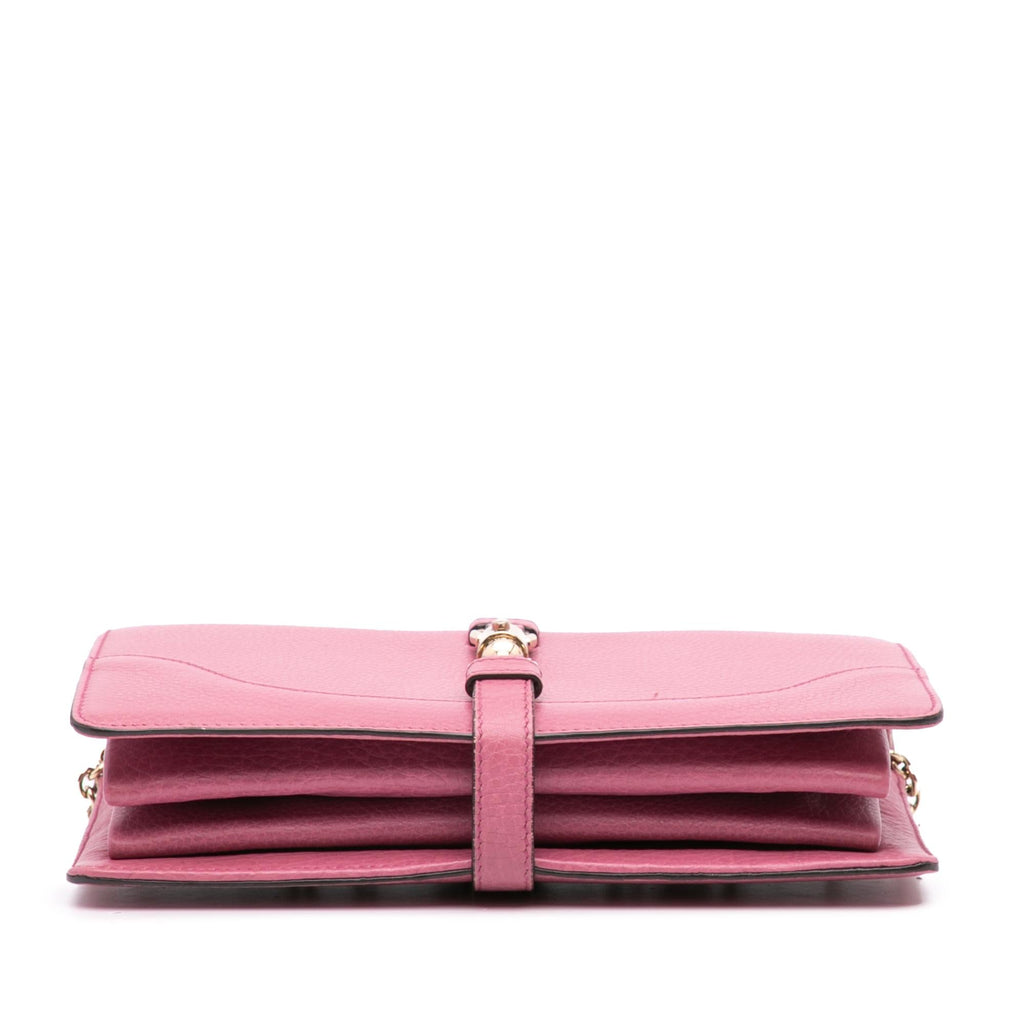 Gucci Pebbled Calfskin Piston Broadway EvLBing Bag