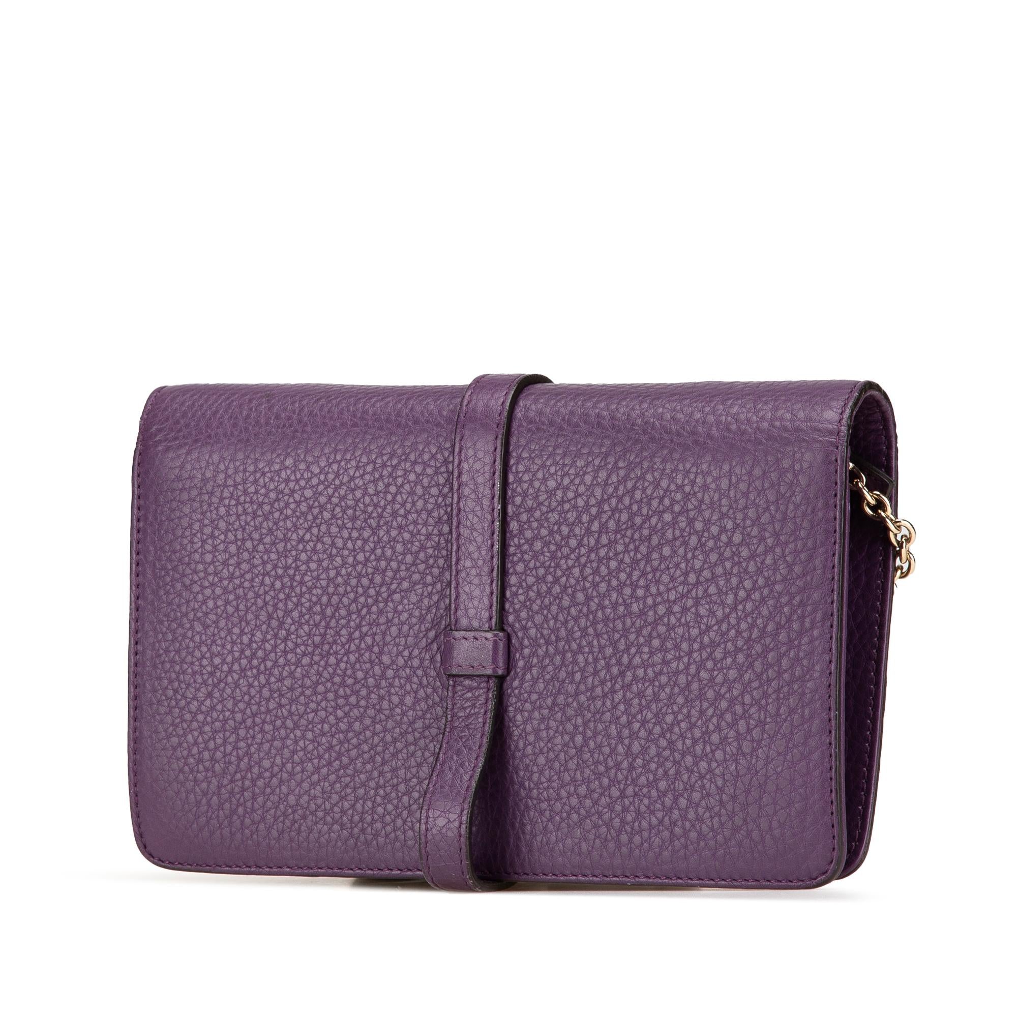 Gucci Pebbled Calfskin Piston Broadway EvLBing Bag