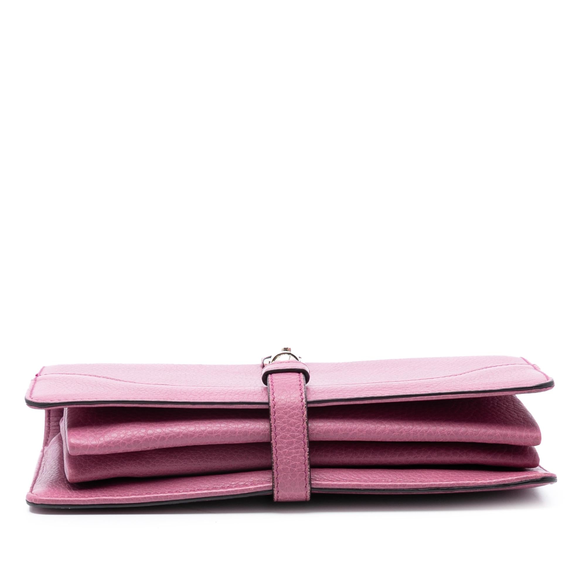 Gucci Pebbled Calfskin Piston Broadway EvLBing Bag