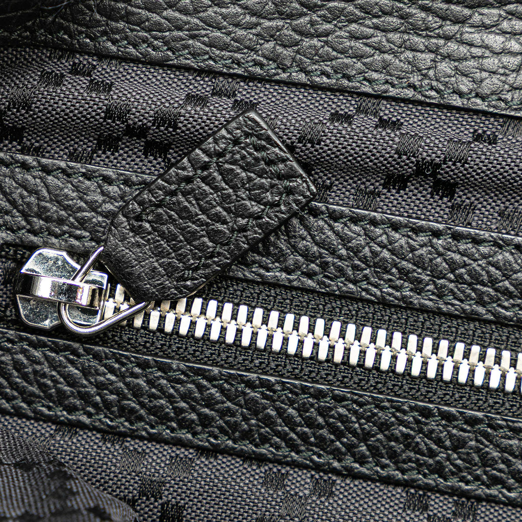 Gucci Pebbled Calfskin Portfolio Clutch