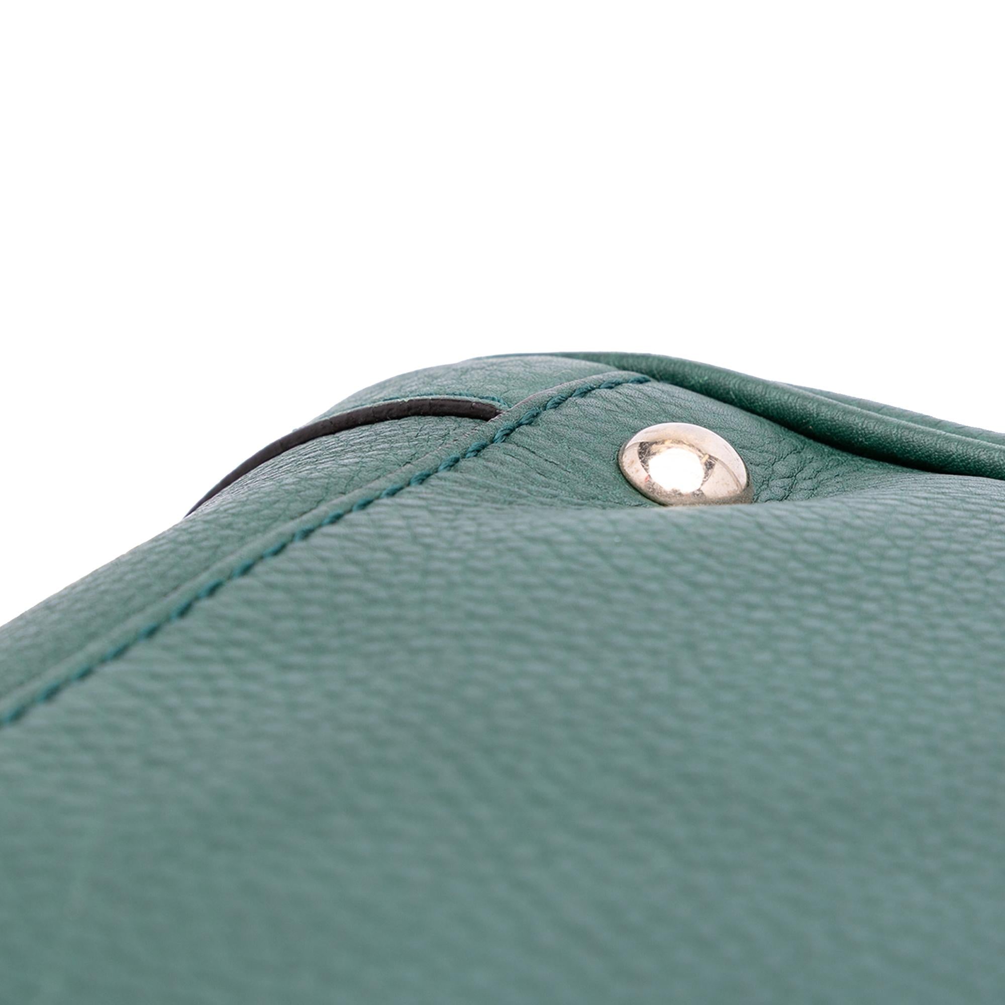 Gucci Pebbled Calfskin Soho Cellarius Boston Bag