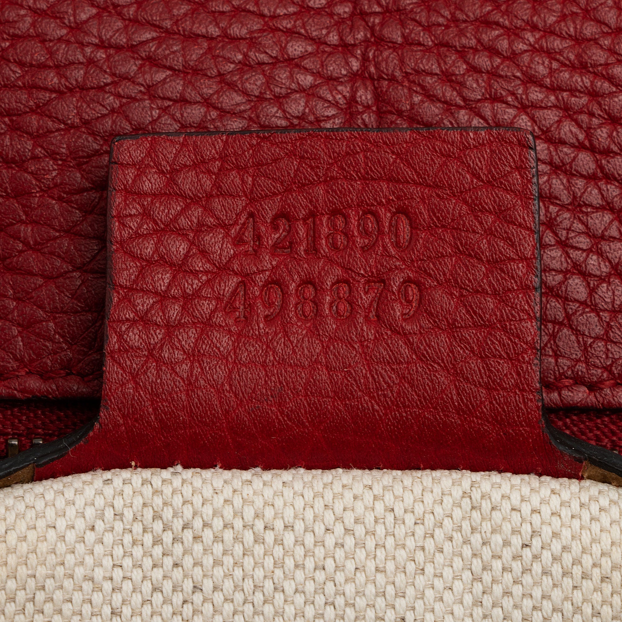 Gucci Pebbled Leather GG Marmont Top Handle (SHF-1wwBC0)