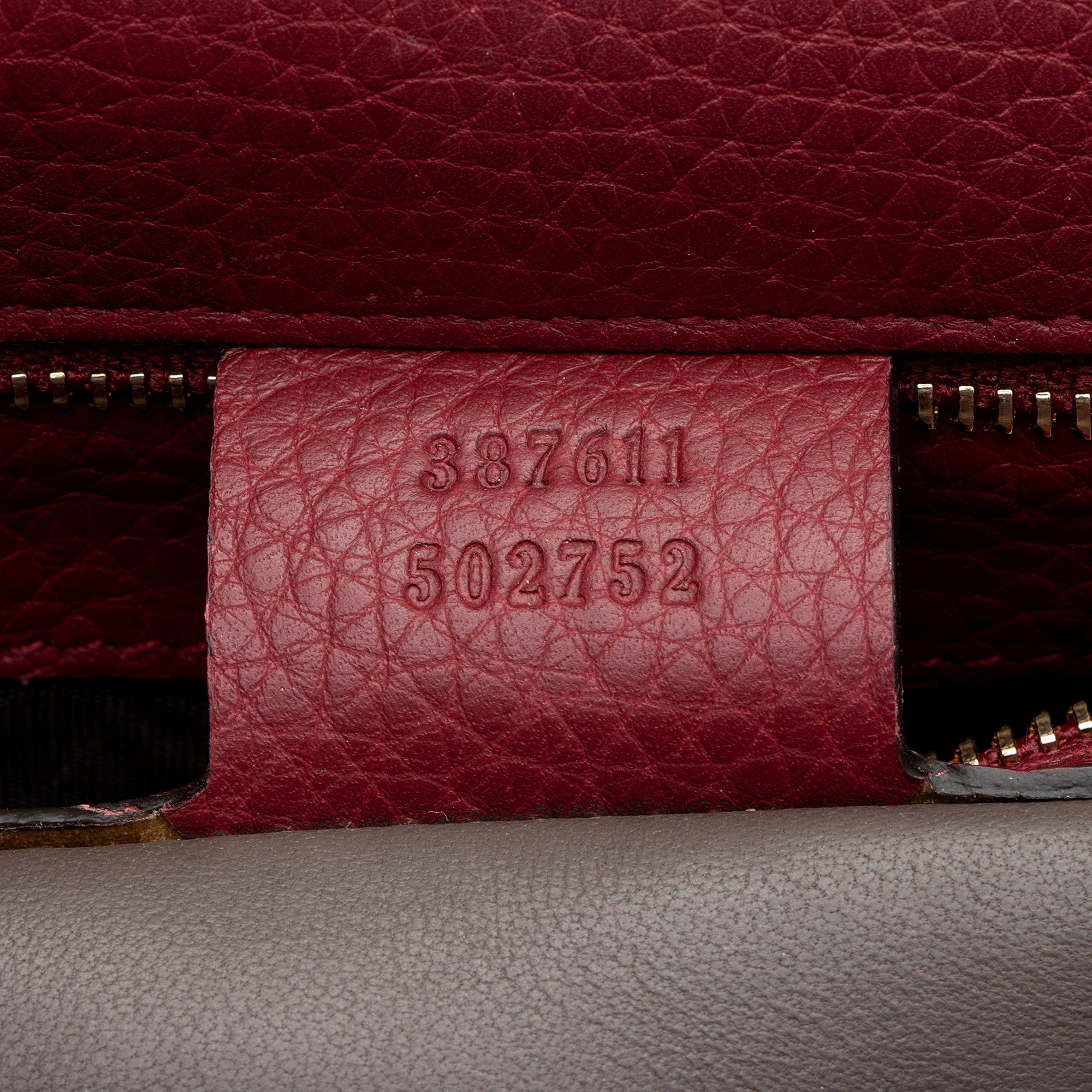 Gucci Pebbled Leather Miss Bamboo Medium Crossbody