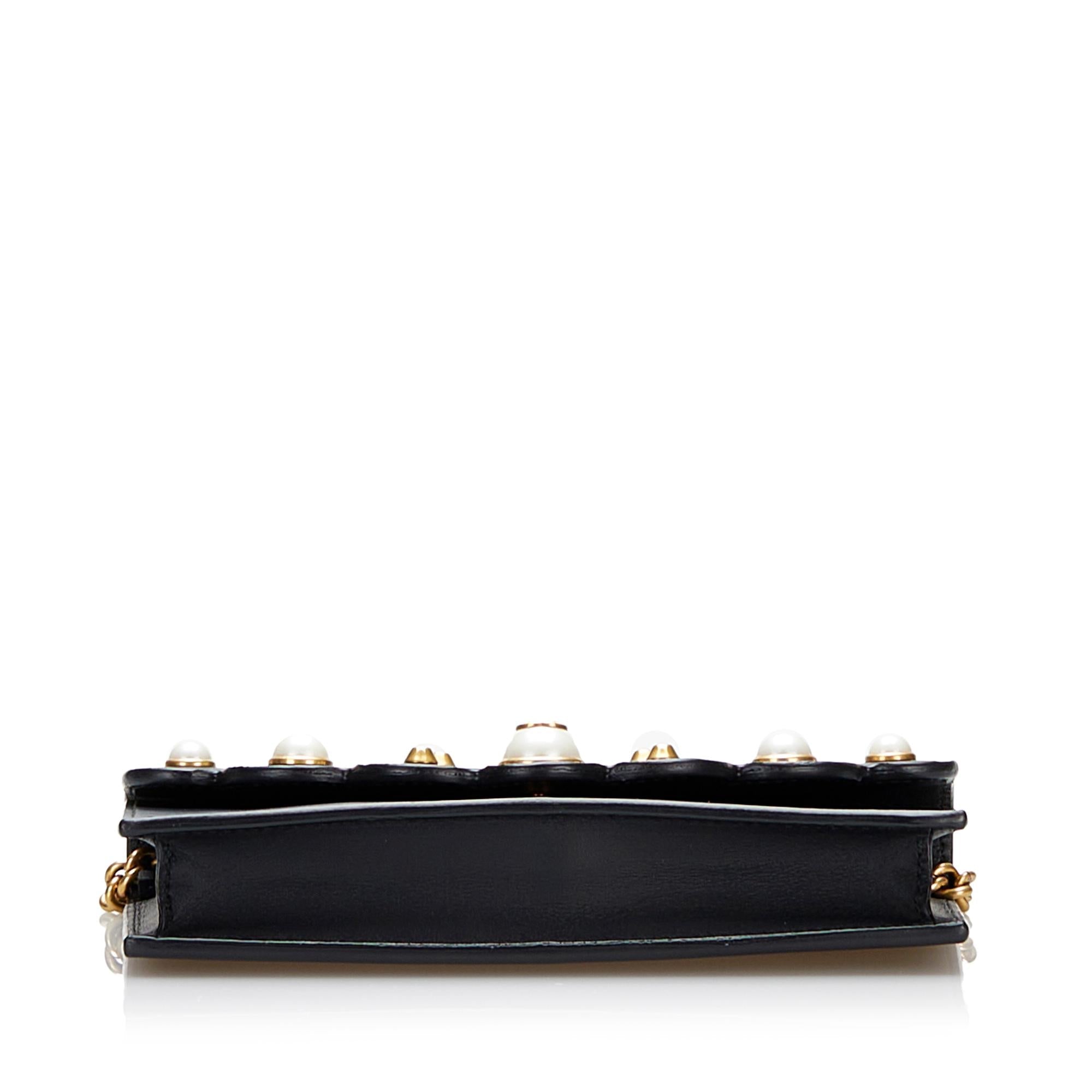 Gucci Peony Pearly Wallet On Chain (SHG-rRgoQZ)