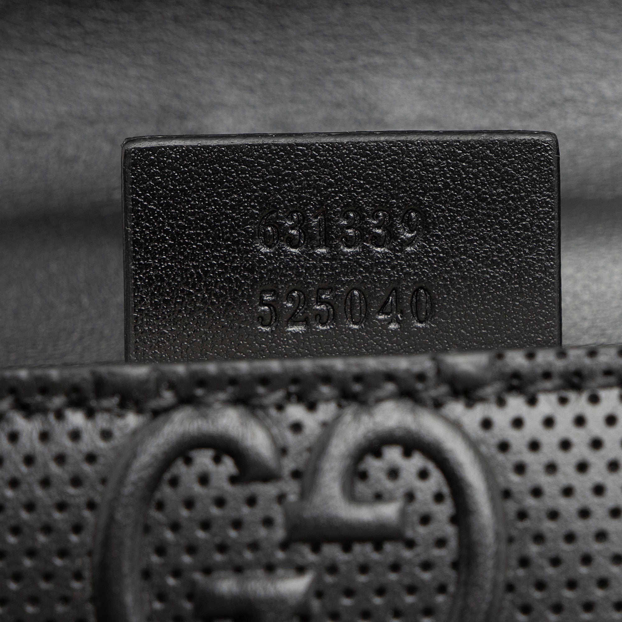 Gucci Perforated GG Embossed Double Belt Bag (SHF-rNzGhH)