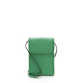 Gucci Perforated GG Embossed Leather Mini Flap Crossbody
