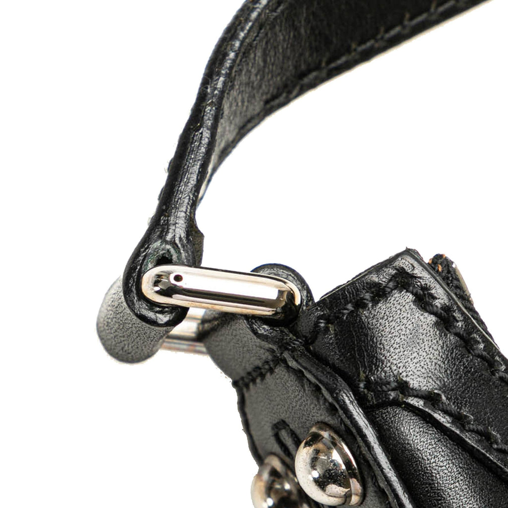 Gucci Perforated Leather Reins Hobo (SHG-MnlrPw)