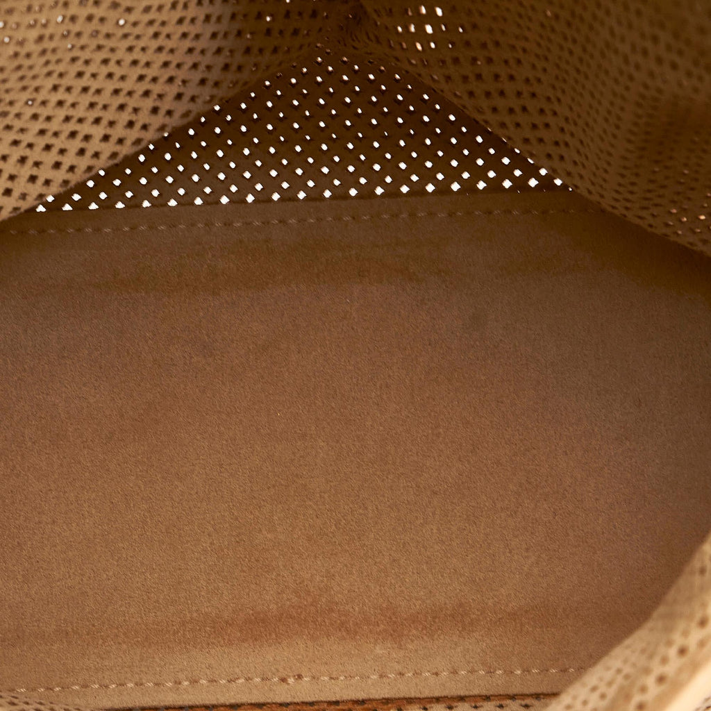 Gucci Perforated Leather Shoulder Bag (SHG-28610)