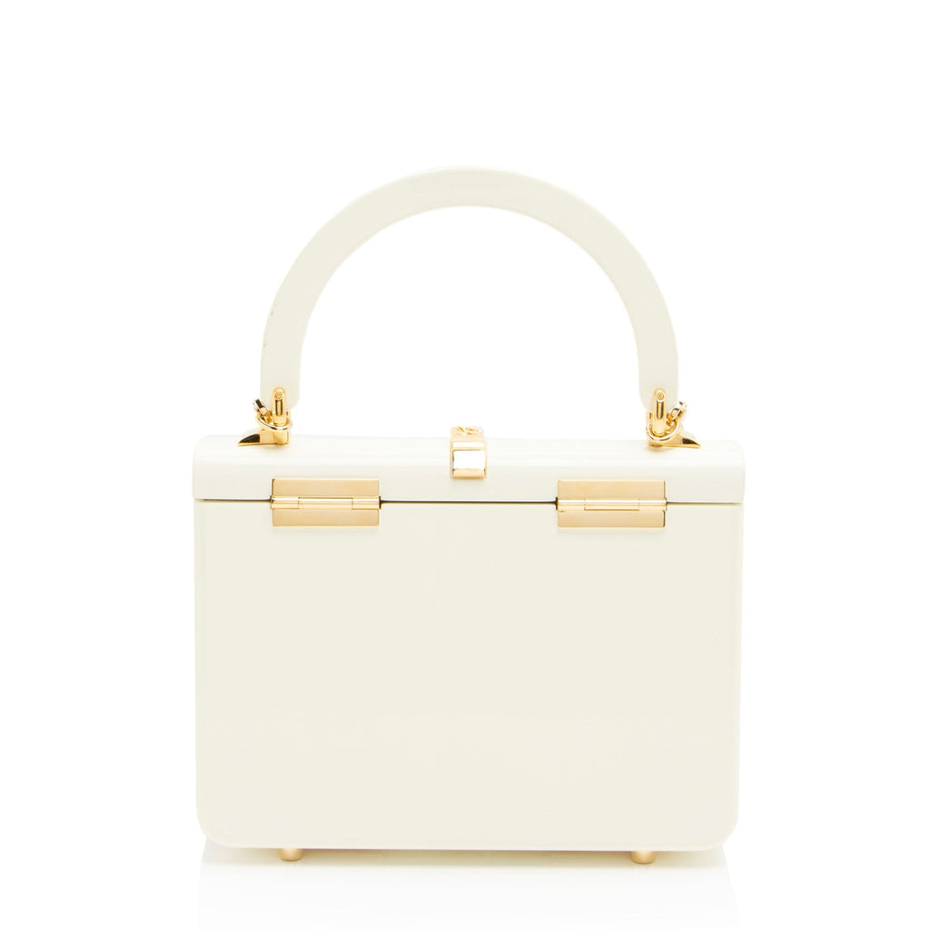 Gucci Plexiglass Sylvie 1969 Mini Top Handle (SHF-a361PU)