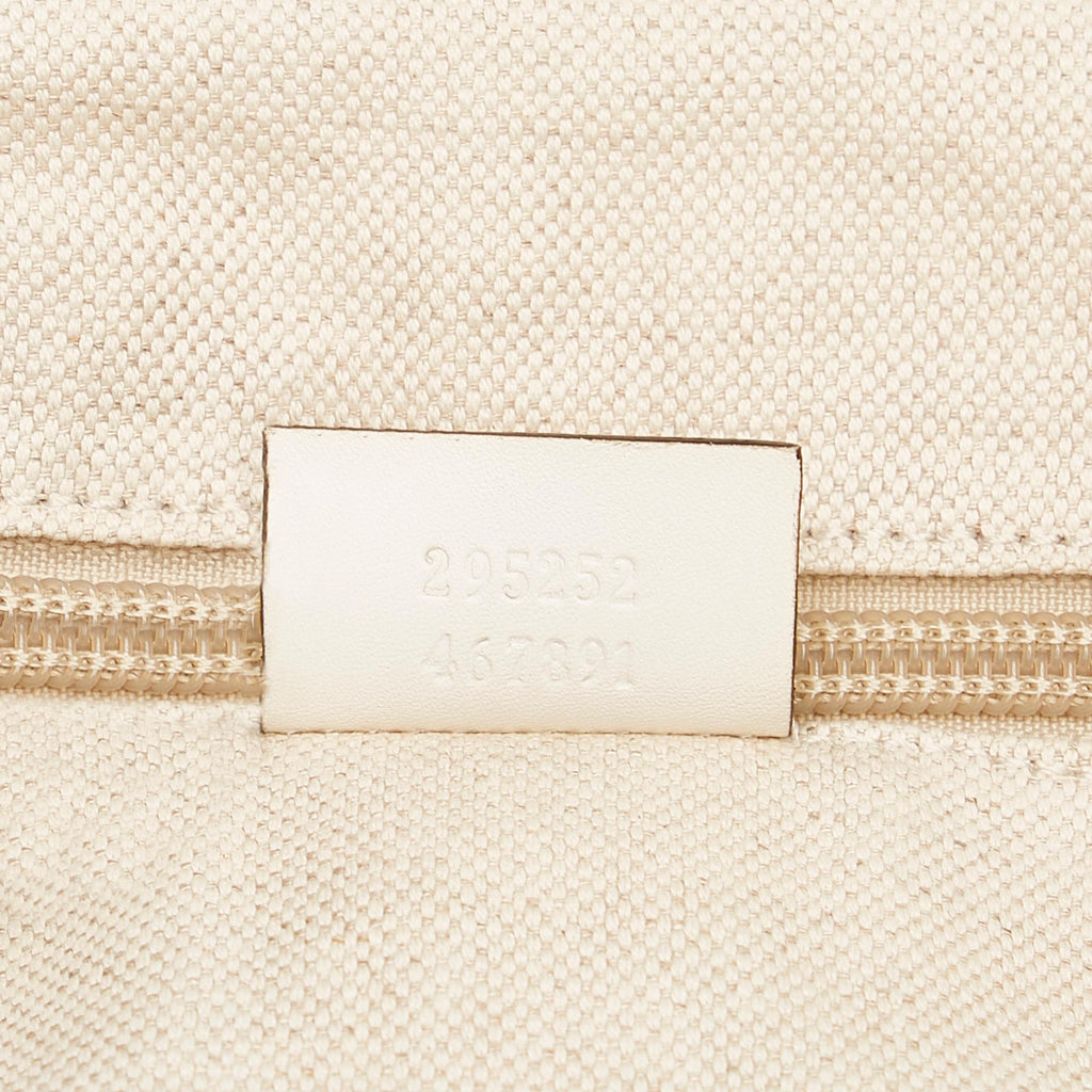 Gucci Printed Canvas Tote Bag (SHG-34840)