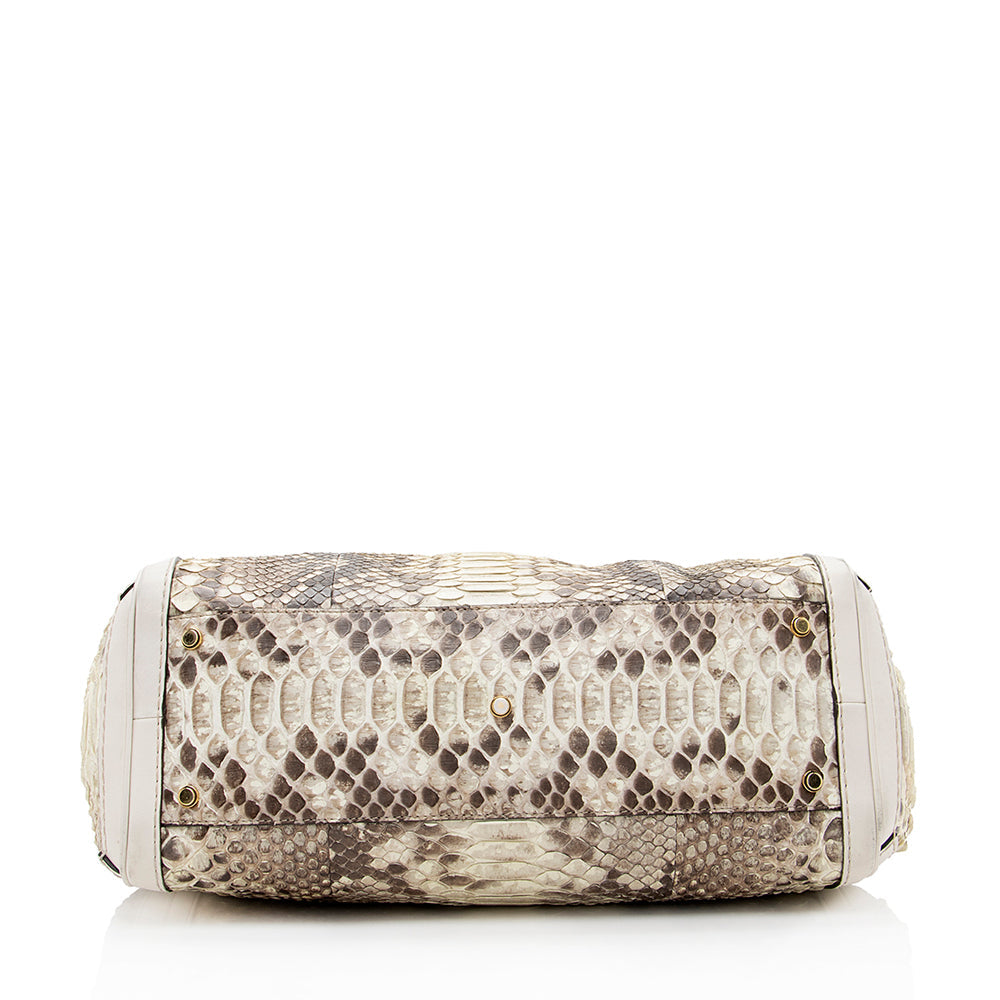 Gucci Python Gucci Running Large Satchel (SHF-18823)