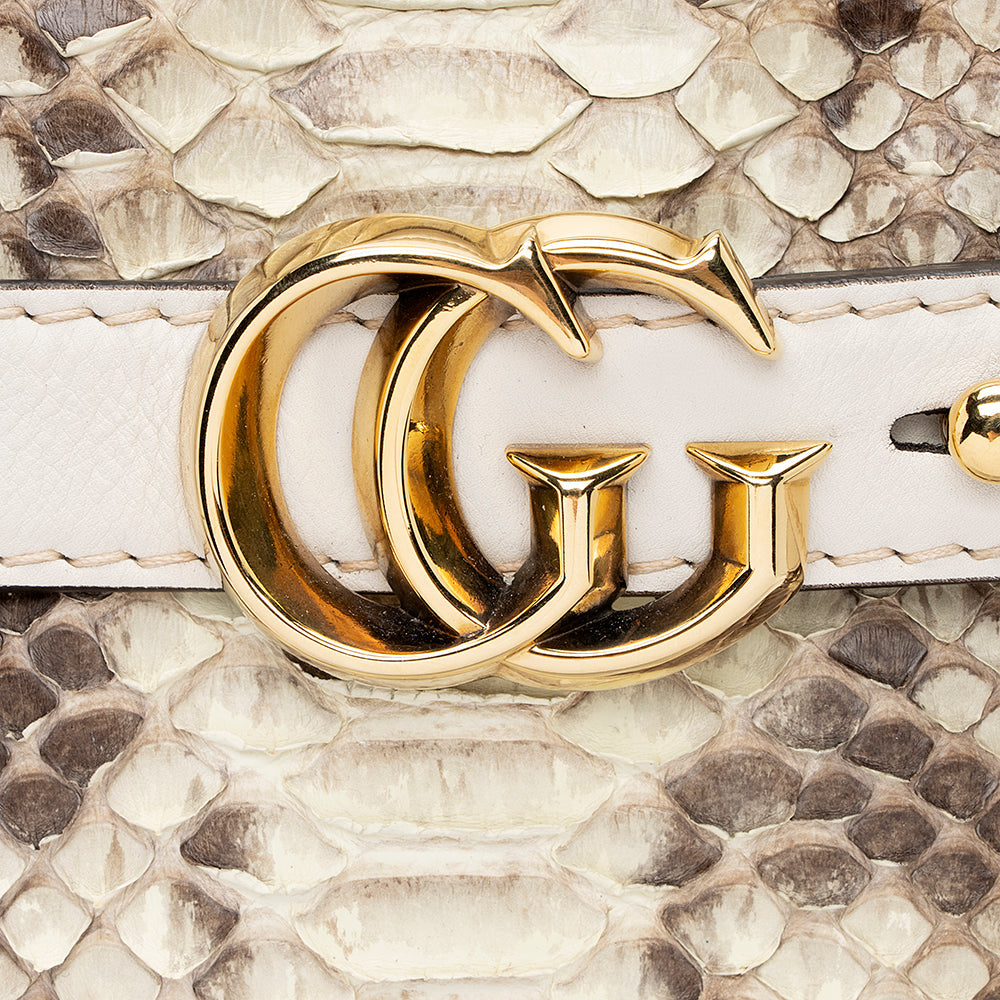 Gucci Python Gucci Running Large Satchel (SHF-18823)