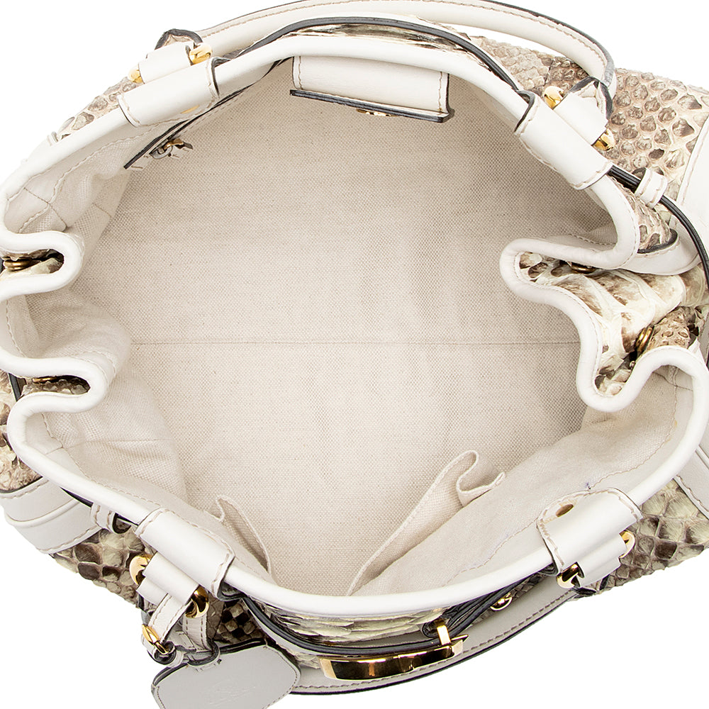 Gucci Python Gucci Running Large Satchel (SHF-18823)