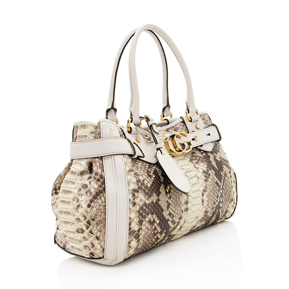 Gucci Python Gucci Running Large Satchel (SHF-18823)