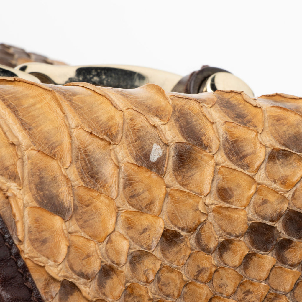 Gucci Python Pelham Medium Shoulder Bag