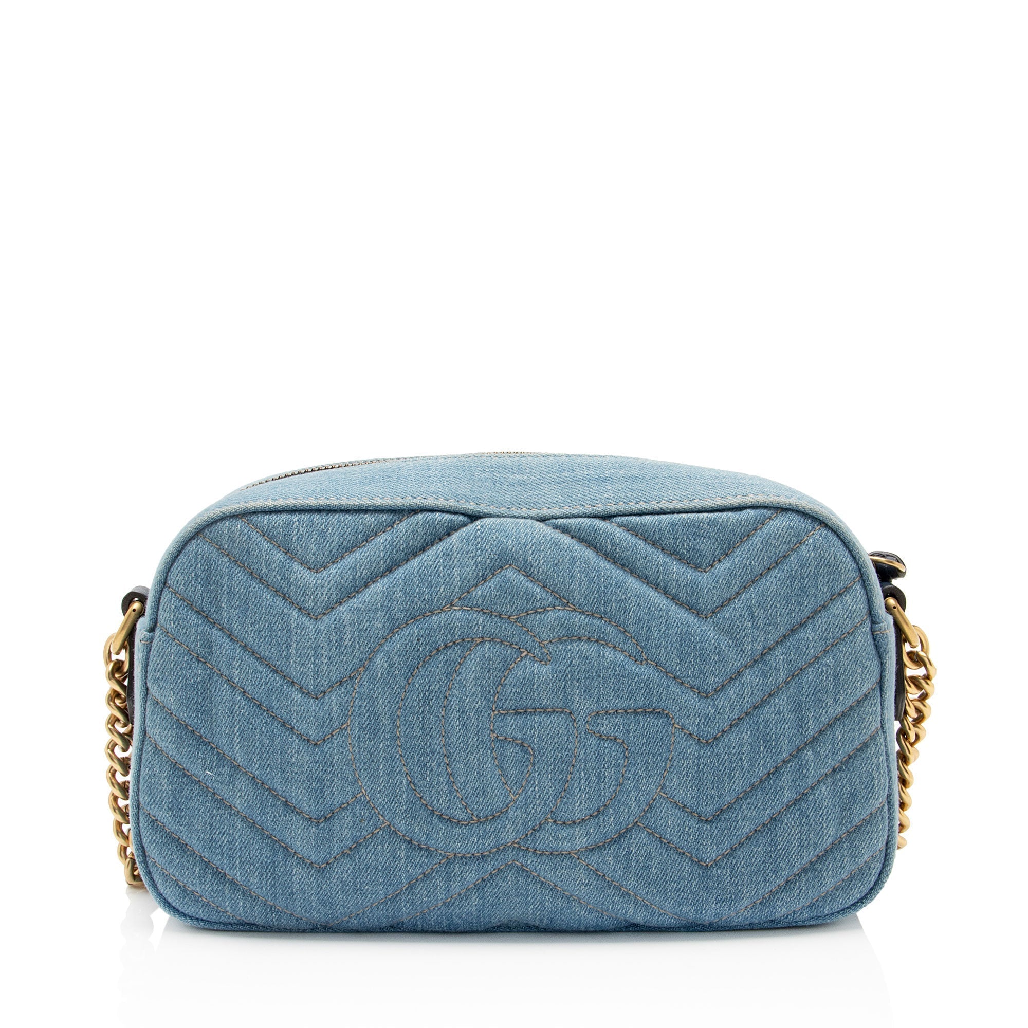 Gucci Matelasse DLBim Pearl GG Marmont Small Camera Bag