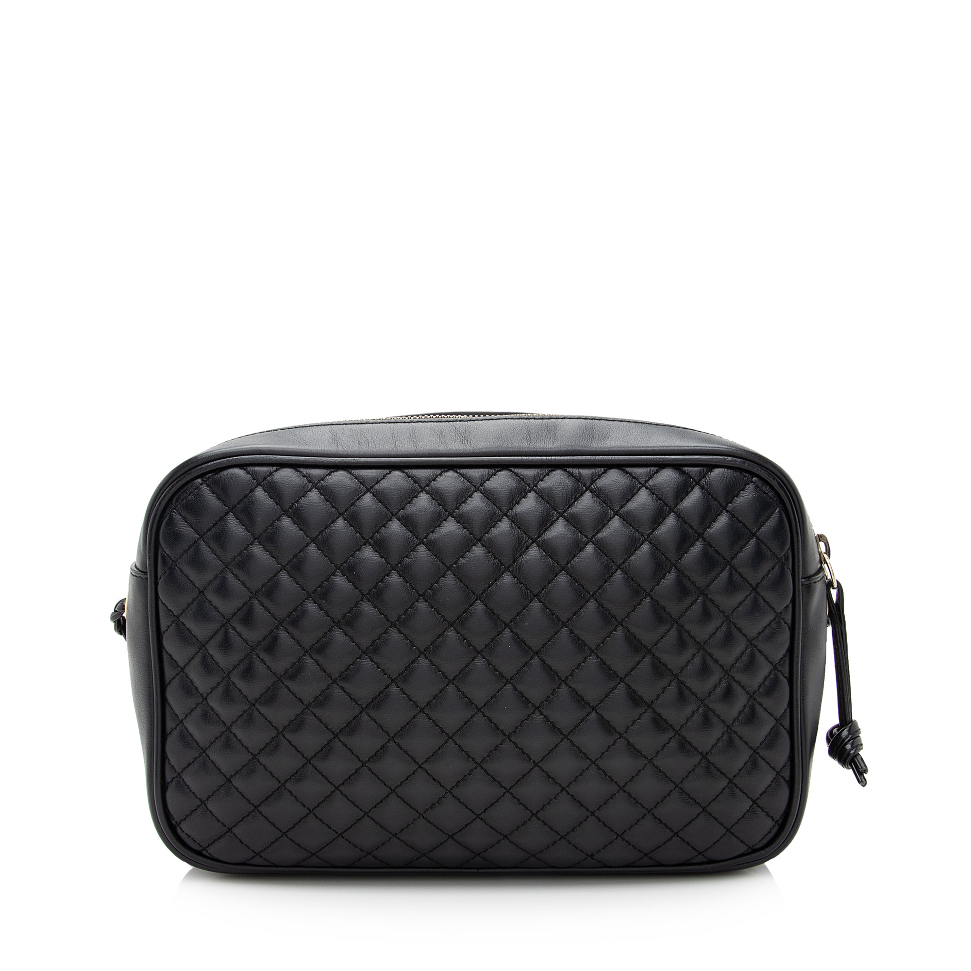 Gucci Quilted Leather Web Trapuntata Small Shoulder Bag - FINAL Sale (SHF-22403)