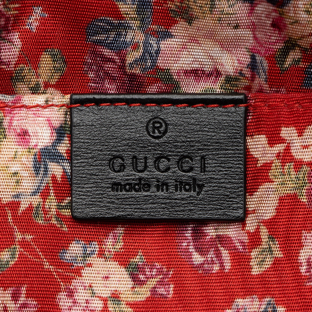 Gucci Quilted Leather Web Trapuntata Small Shoulder Bag