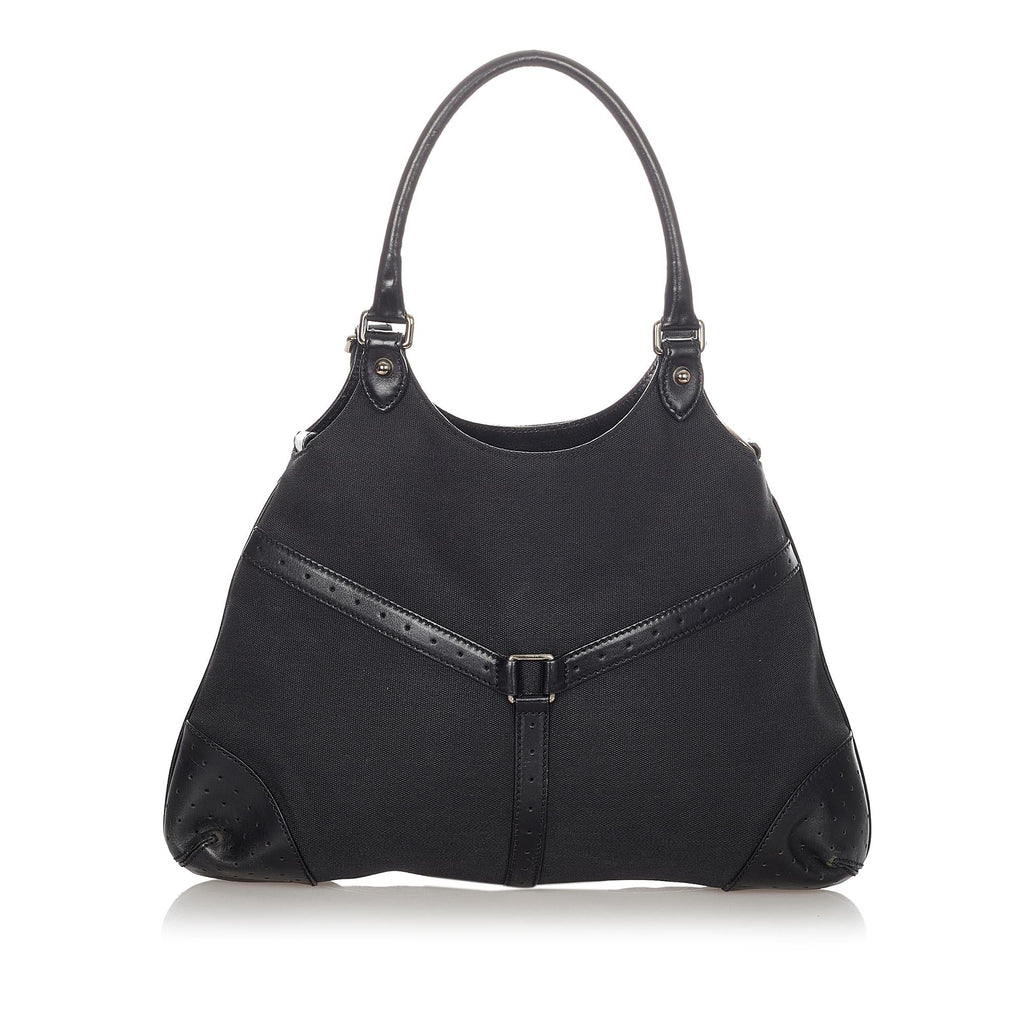 Gucci Reins Canvas Shoulder Bag (SHG-31867)