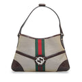 Gucci Reins Web Shoulder Bag (SHG-2amAPb)