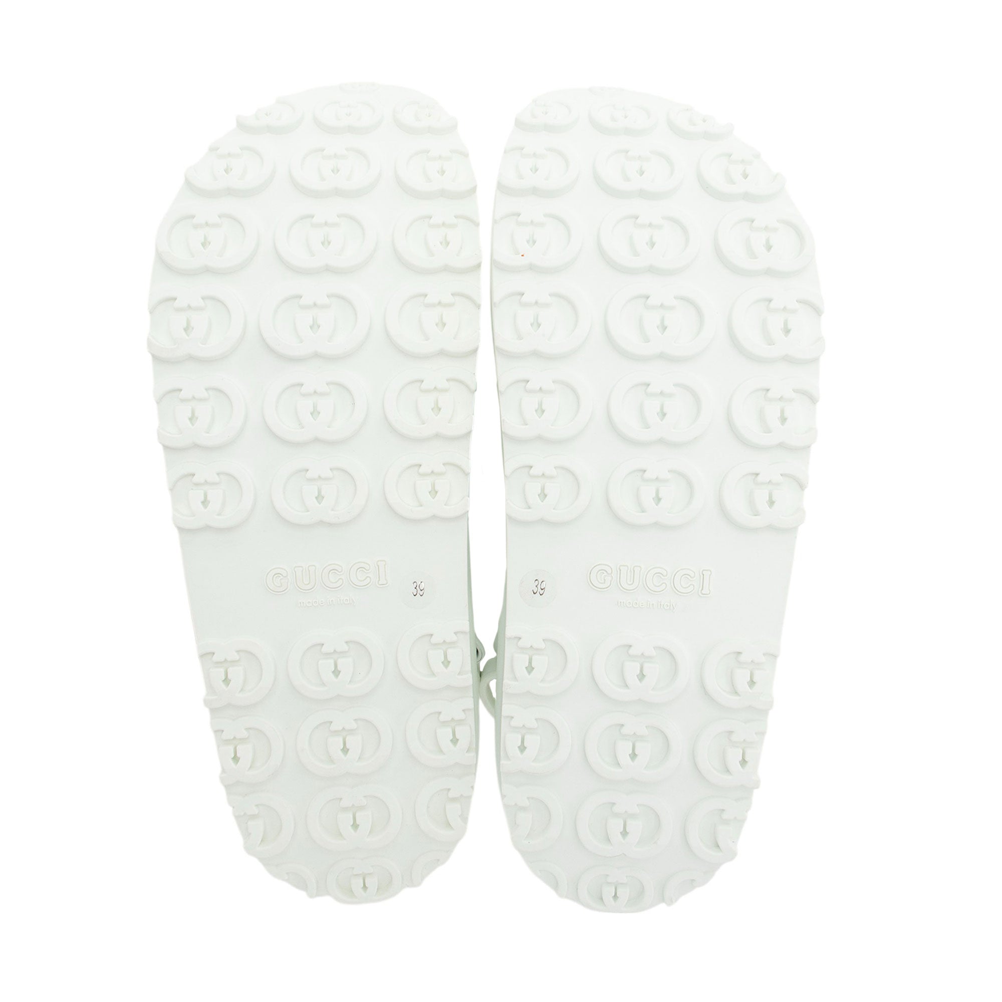 Gucci Rubber Horsebit 1955 Dad Sandals - Size 9 / 39
