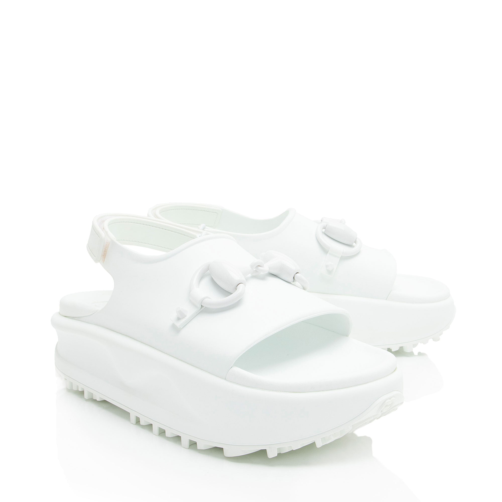 Gucci Rubber Horsebit 1955 Dad Sandals - Size 9 / 39
