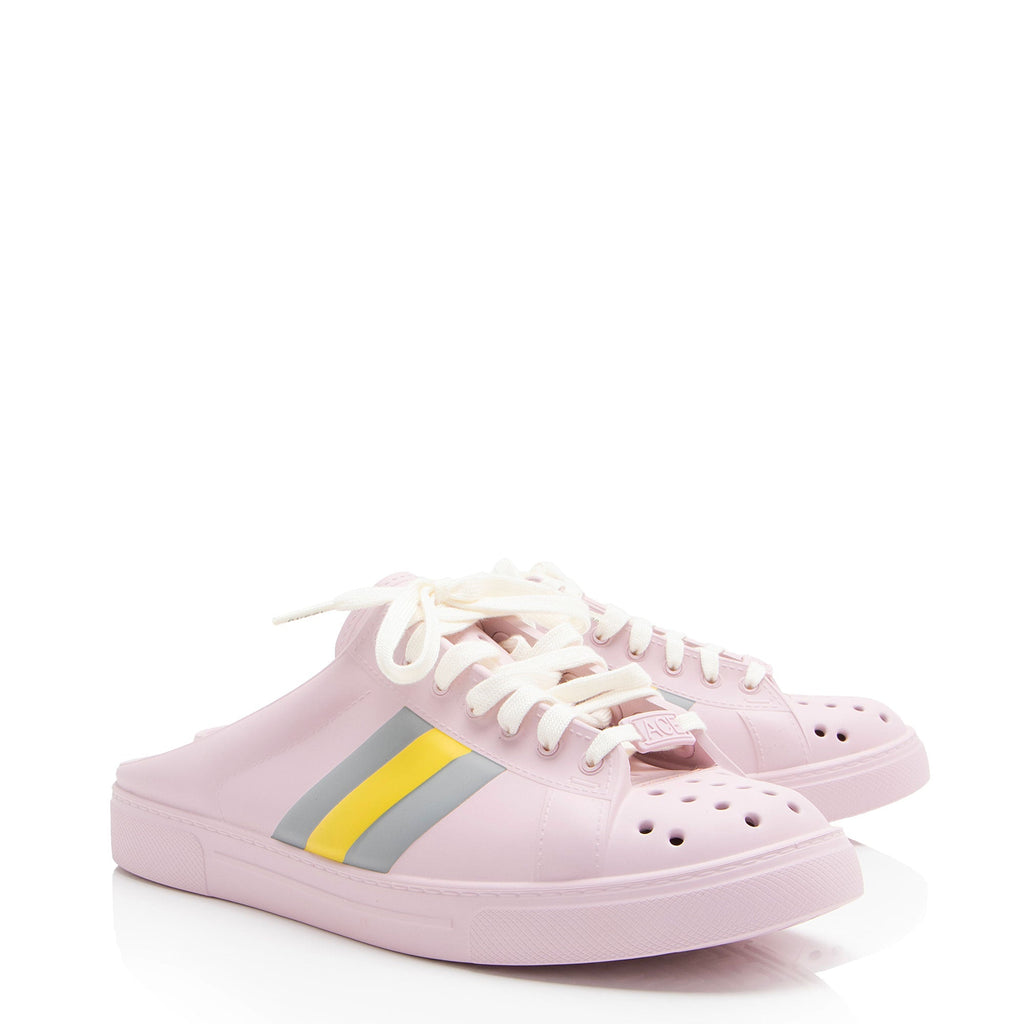 Gucci Rubber Ace Mule Sneakers - Size 10 / 40