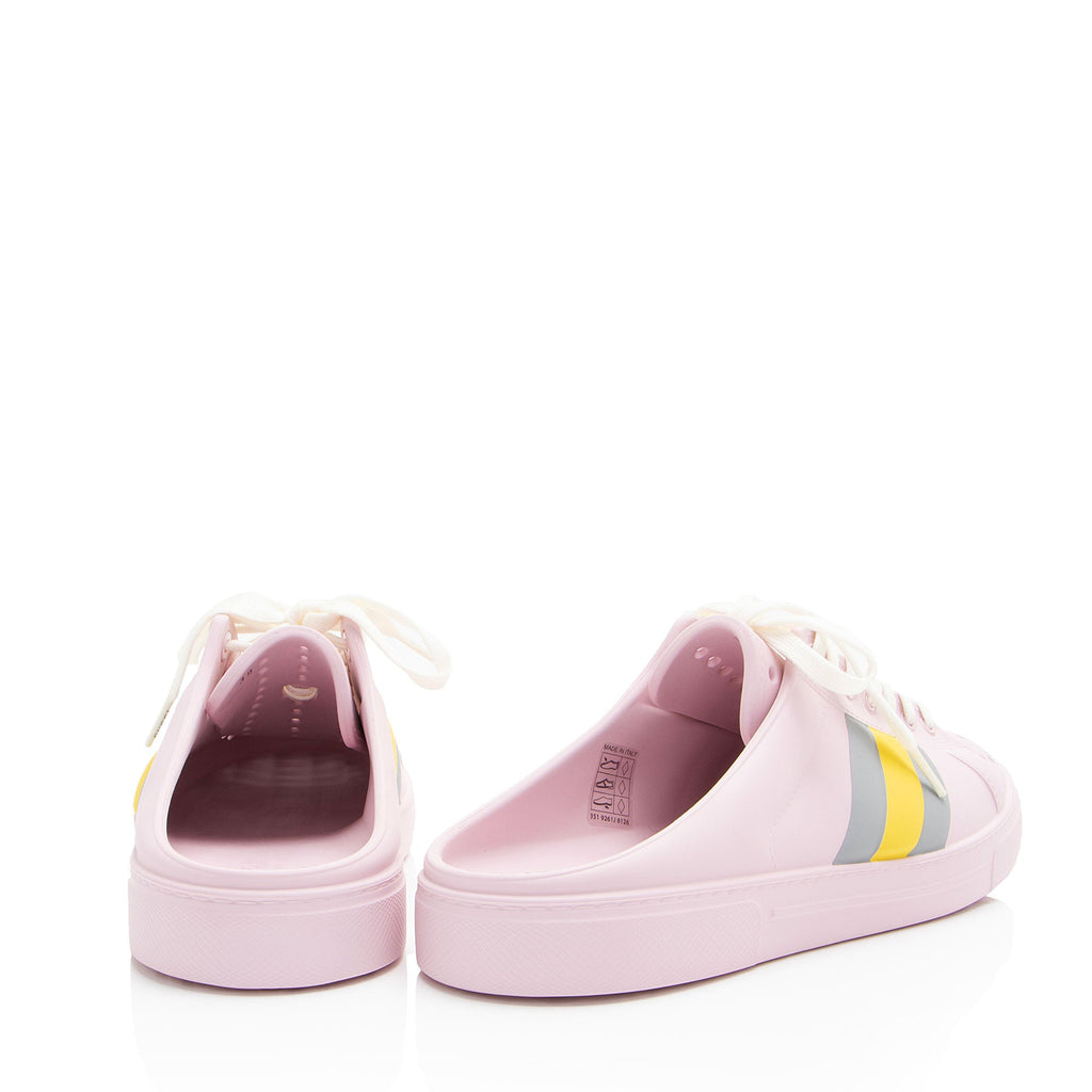 Gucci Rubber Ace Mule Sneakers - Size 9 / 39