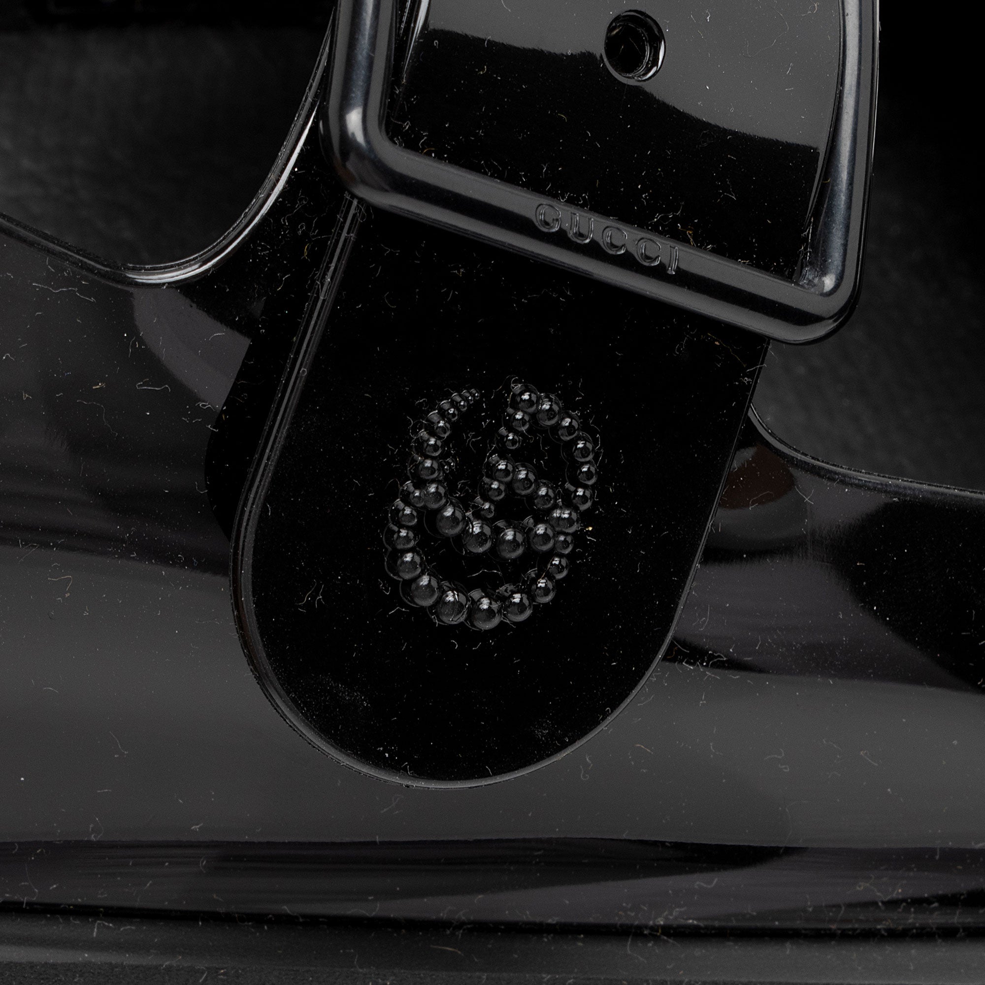 Gucci Rubber Double G Dad Sandals - Size 6 / 36 (SHF-5ZH23Q)