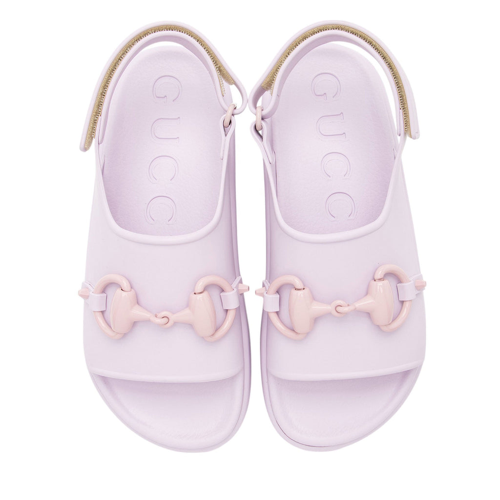 Gucci Rubber Horsebit 1955 Dad Sandals - Size 7 / 37
