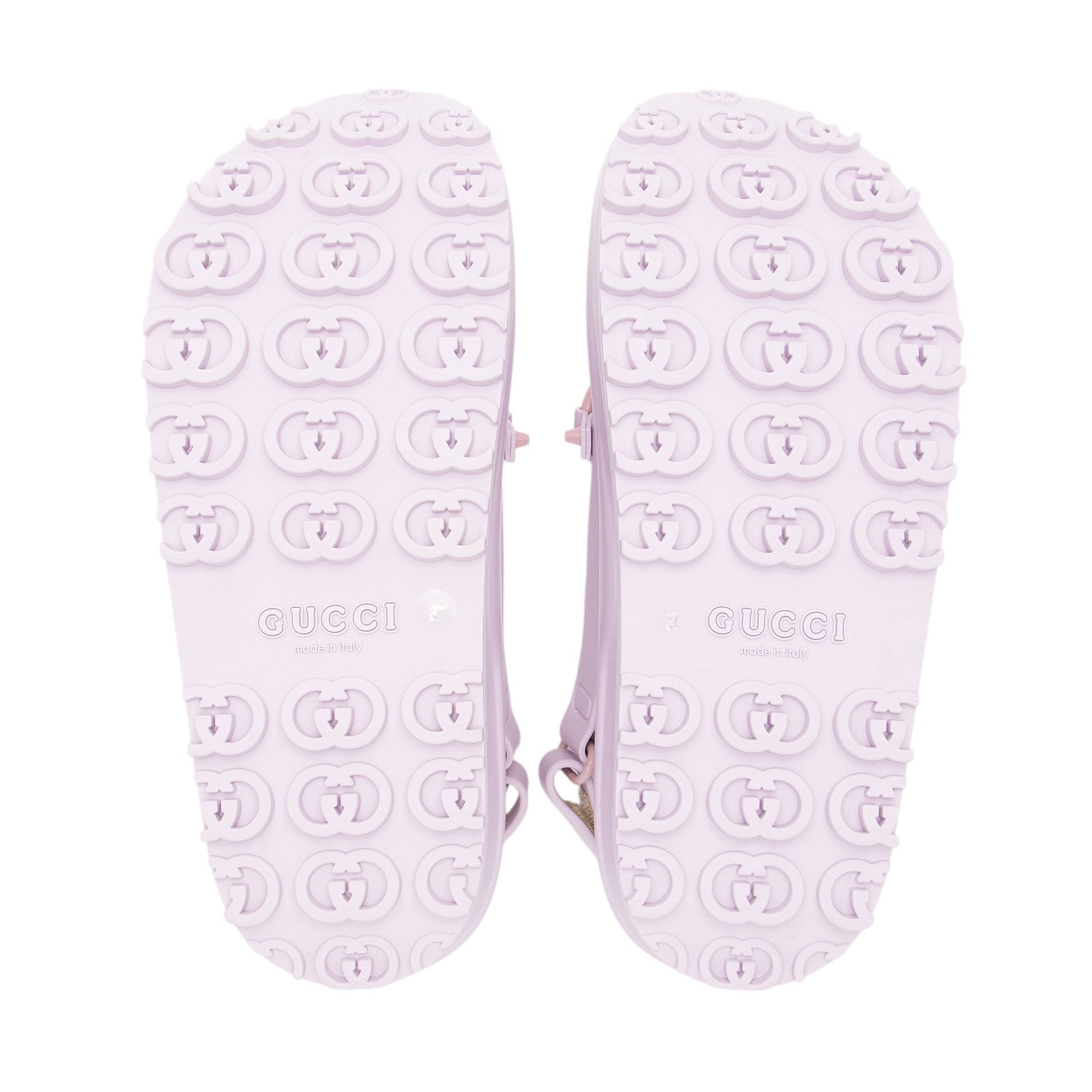 Gucci Rubber Horsebit 1955 Dad Sandals - Size 7 / 37