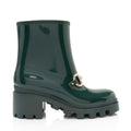 Gucci Rubber Horsebit Ankle Boots - Size 7 / 37 (SHF-93QHL4)