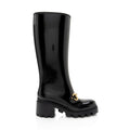 Gucci Rubber Horsebit Tall Boots - Size 8 / 38 (SHF-S4FuQr)