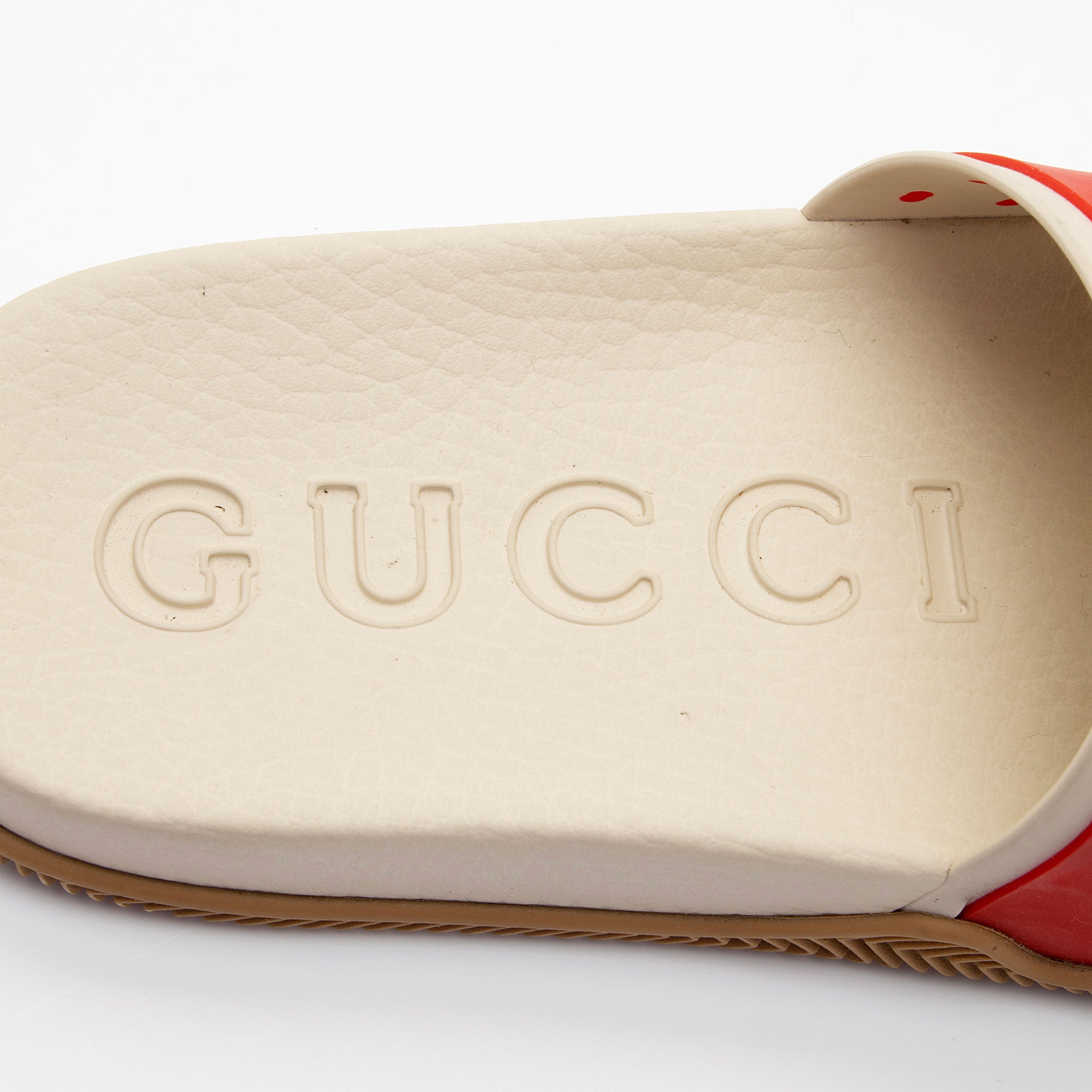 Gucci Rubber Interlocking G Slide Sandals - Size 6 / 36 (SHF-r8HZXE)