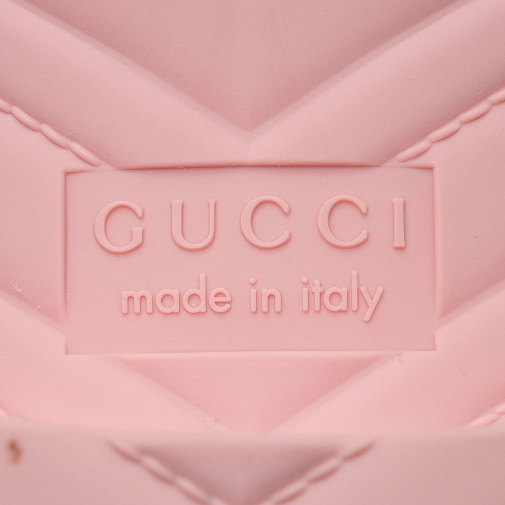 Gucci Rubber Slide Sandals - Size 8 / 38 (SHF-QqWmfI)