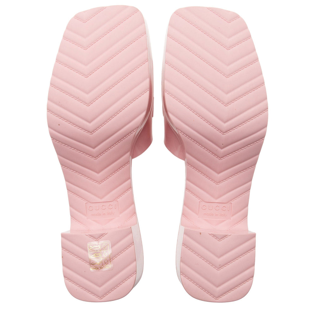 Gucci Rubber Slide Sandals - Size 8 / 38 (SHF-QqWmfI)
