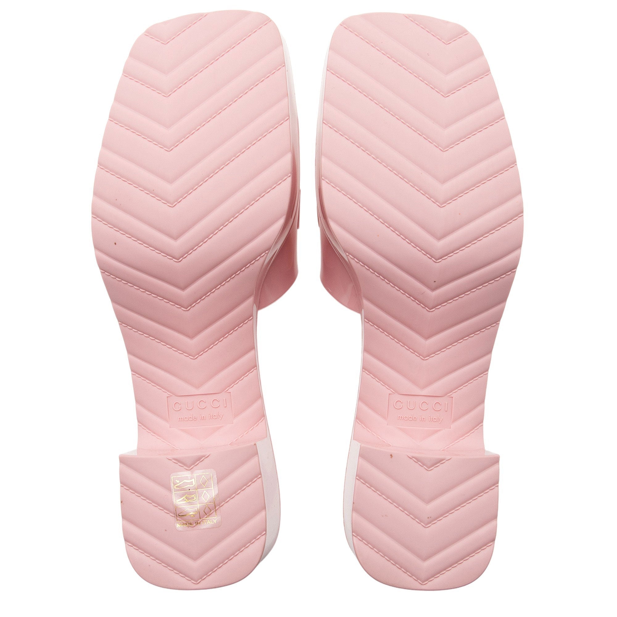 Gucci Rubber Slide Sandals - Size 8 / 38 (SHF-QqWmfI)