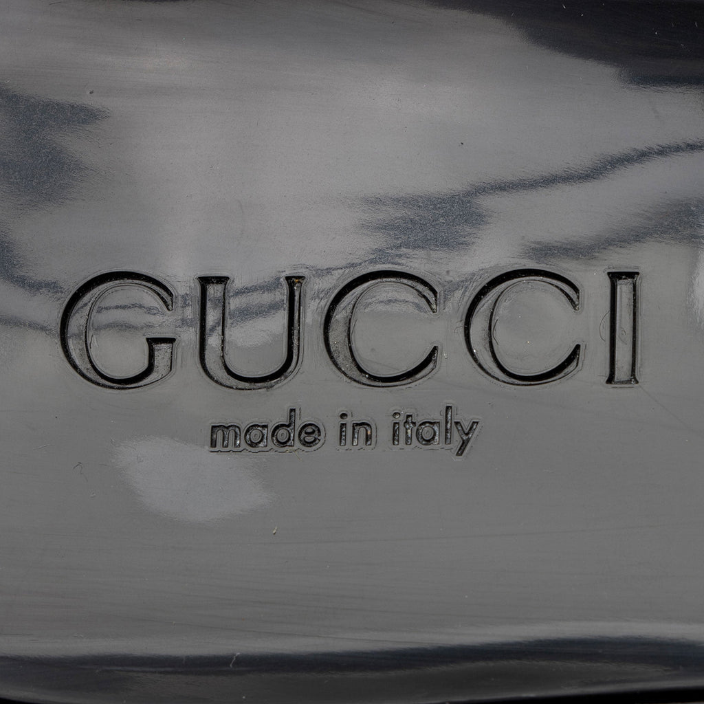 Gucci Rubber Slide Sandals - Size 8 / 38