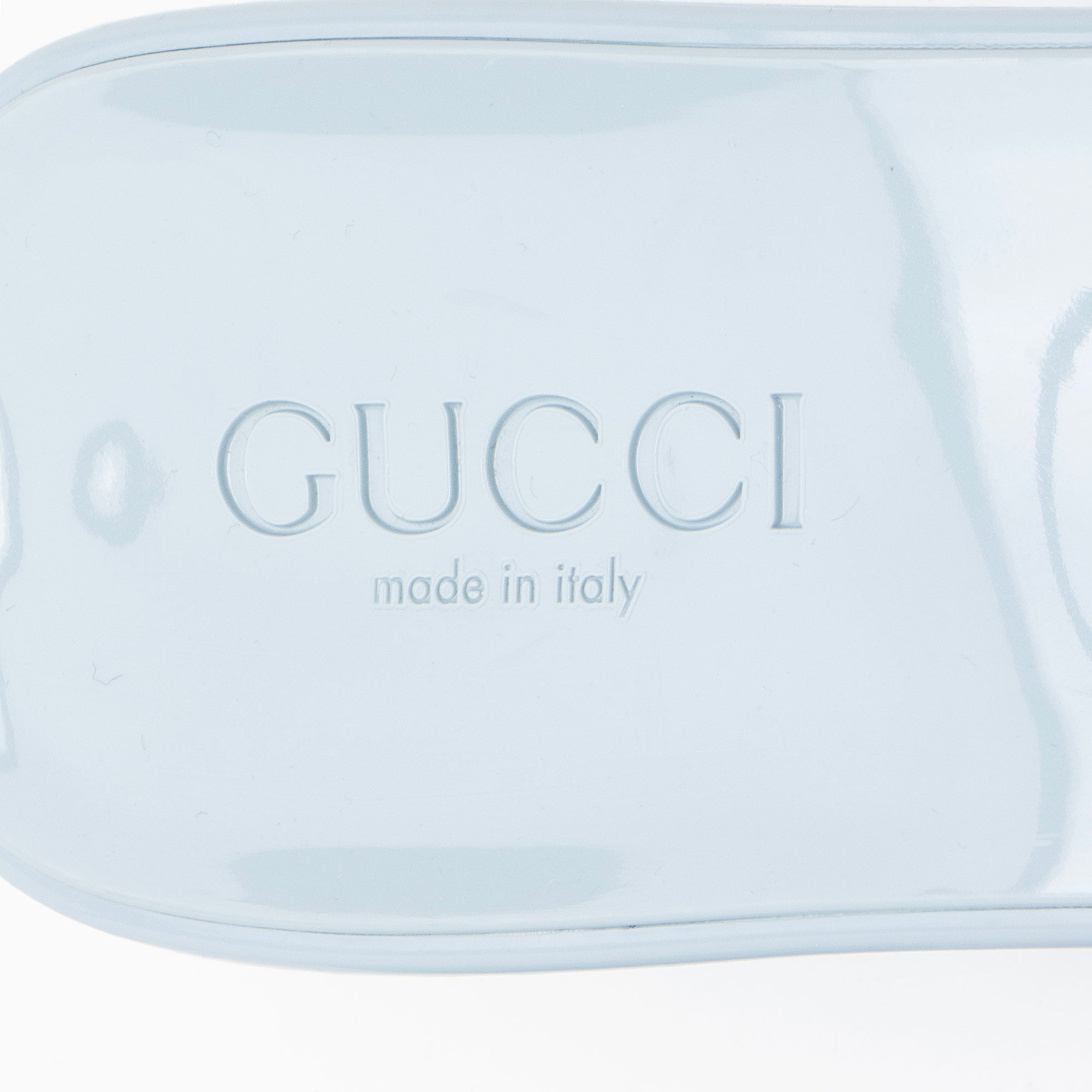 Gucci Rubber Slide Sandals - Size 9 / 39
