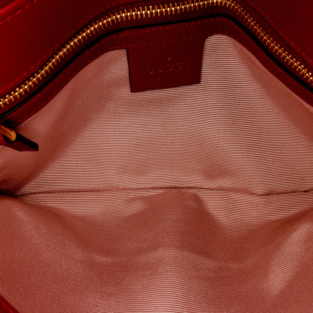 Gucci Small Arli Leather Crossbody Bag (SHG-35194)