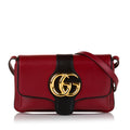 Gucci Small Arli Leather Crossbody Bag (SHG-35194)